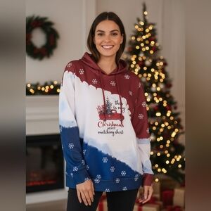 Morchoy Christmas Hoodie Red Truck (HOD13)